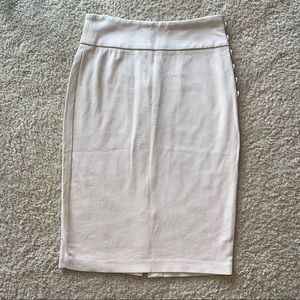 Catherine Malandrino tan pencil skirt